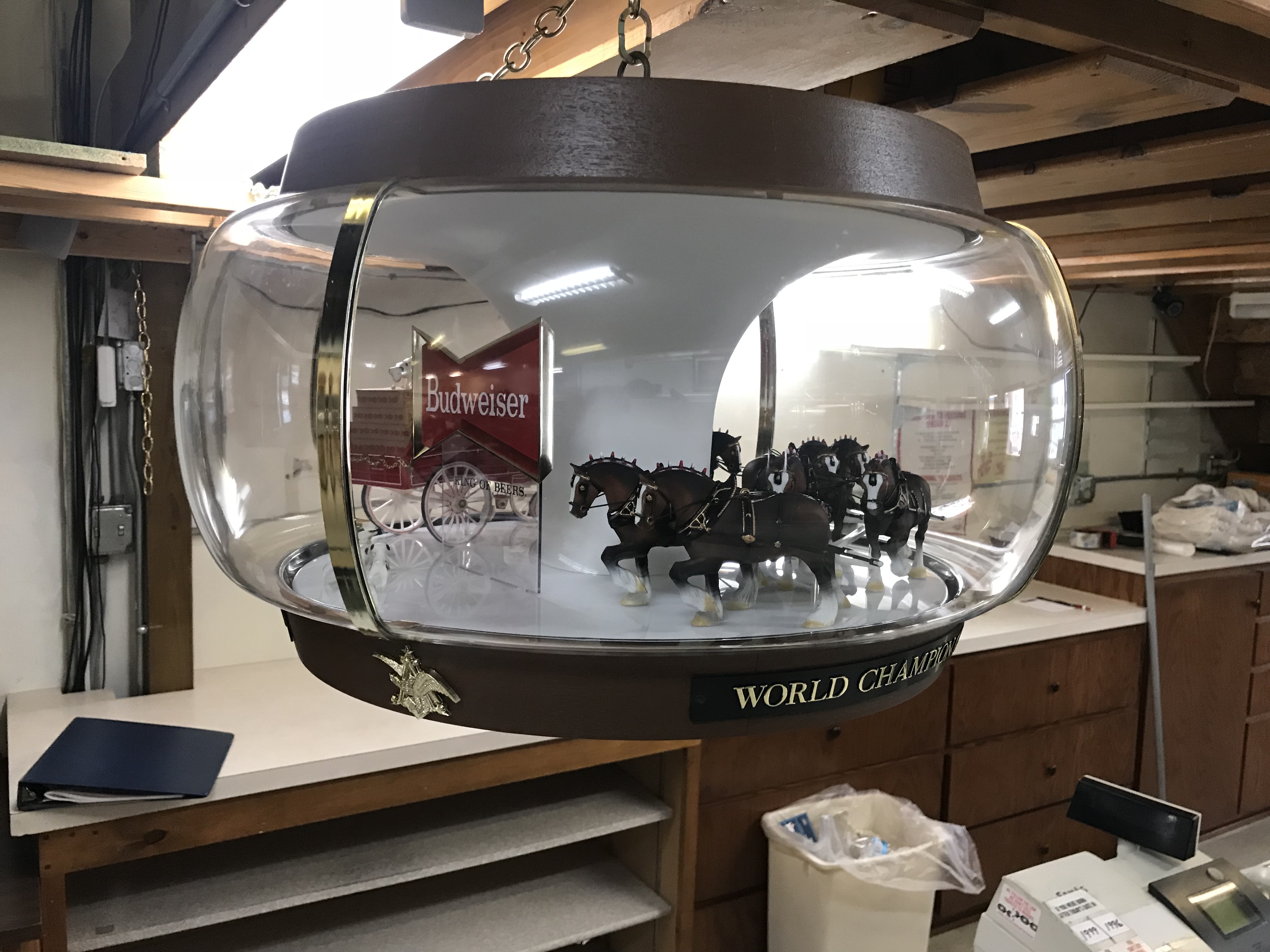 clydesdale pool table light