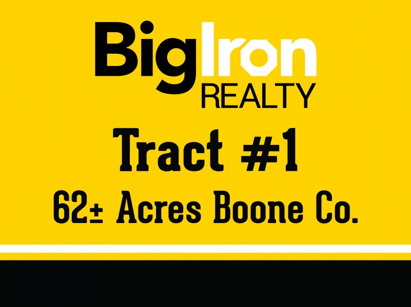 Land Auction 72+/- Acres Boone County, NE Selling in 2 Tracts