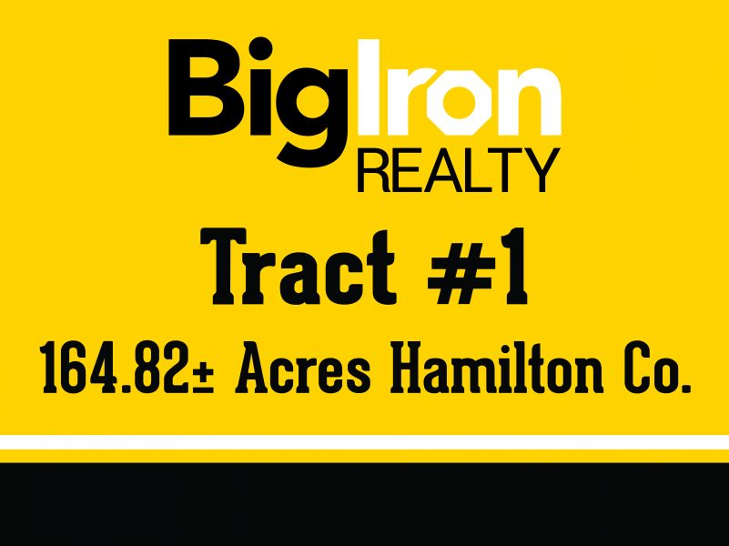 Land Auction 327.48+/- Acres Hamilton County, NE Selling in 2 Tracts