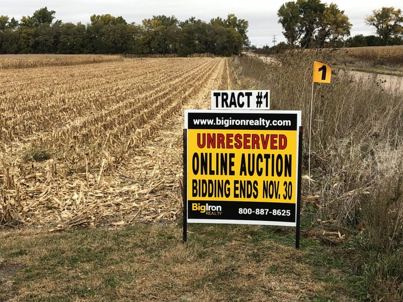 Land Auction 538.01+/- Acres Polk County, NE Selling in 3 Tracts