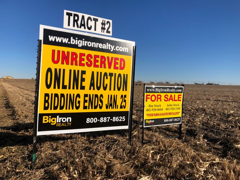 Land Auction 80+/- Acres Platte County, NE
