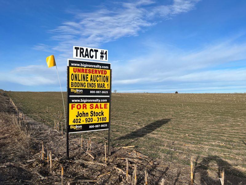 Land Auction 701.52+/- Acres Gregory County, SD Selling in 3 Tracts